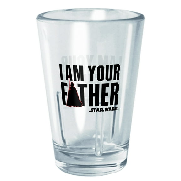 Star Wars Darth Vader Father's Day  Tritan Shot Glass Clear 2 oz.
