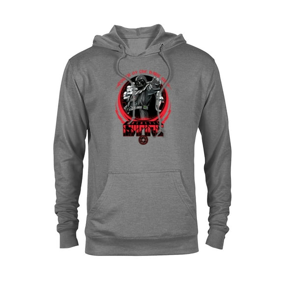 Star Wars Darth Vader Galactic Empire Power of the Dark Side - Pullover Hoodie for Adults - Customized-Athletic Heather