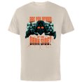 thumbnail image 1 of Star Wars Darth Vader Halloween Afraid of the Dark Side - Short Sleeve Cotton T-Shirt for Adults - Customized-Putty, 1 of 5