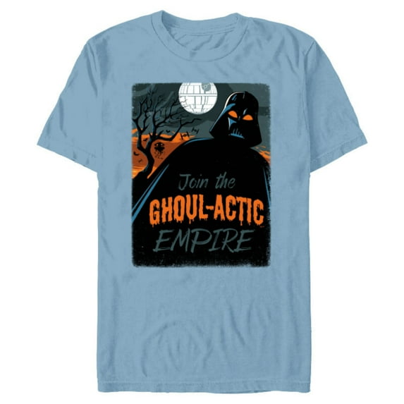 Star Wars Darth Vader Halloween Join the Ghoul-actic Empire - Short Sleeve Blended T-Shirt for Adults - Customized-Celadon Snow Heather