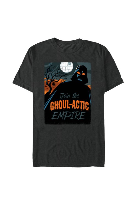 Darth Vader Halloween Join the Ghoul-actic Empire - Short Sleeve Blended T-Shirt for Adults - Customized-Graphite Snow Heather