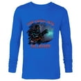 thumbnail image 1 of Star Wars Darth Vader Have a Ghoul-actic Halloween - Long Sleeve T-Shirt for Men - Customized-Navy, 1 of 5