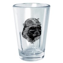 Star Wars Darth Vader Helmet Collage Tritan Shot Glass Clear 2 oz.