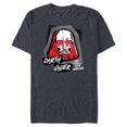 thumbnail image 1 of Star Wars Darth Vader Helmet Give Yourself to the Dark Side - Short Sleeve Blended T-Shirt for Adults - Customized-Navy Heather, 1 of 5