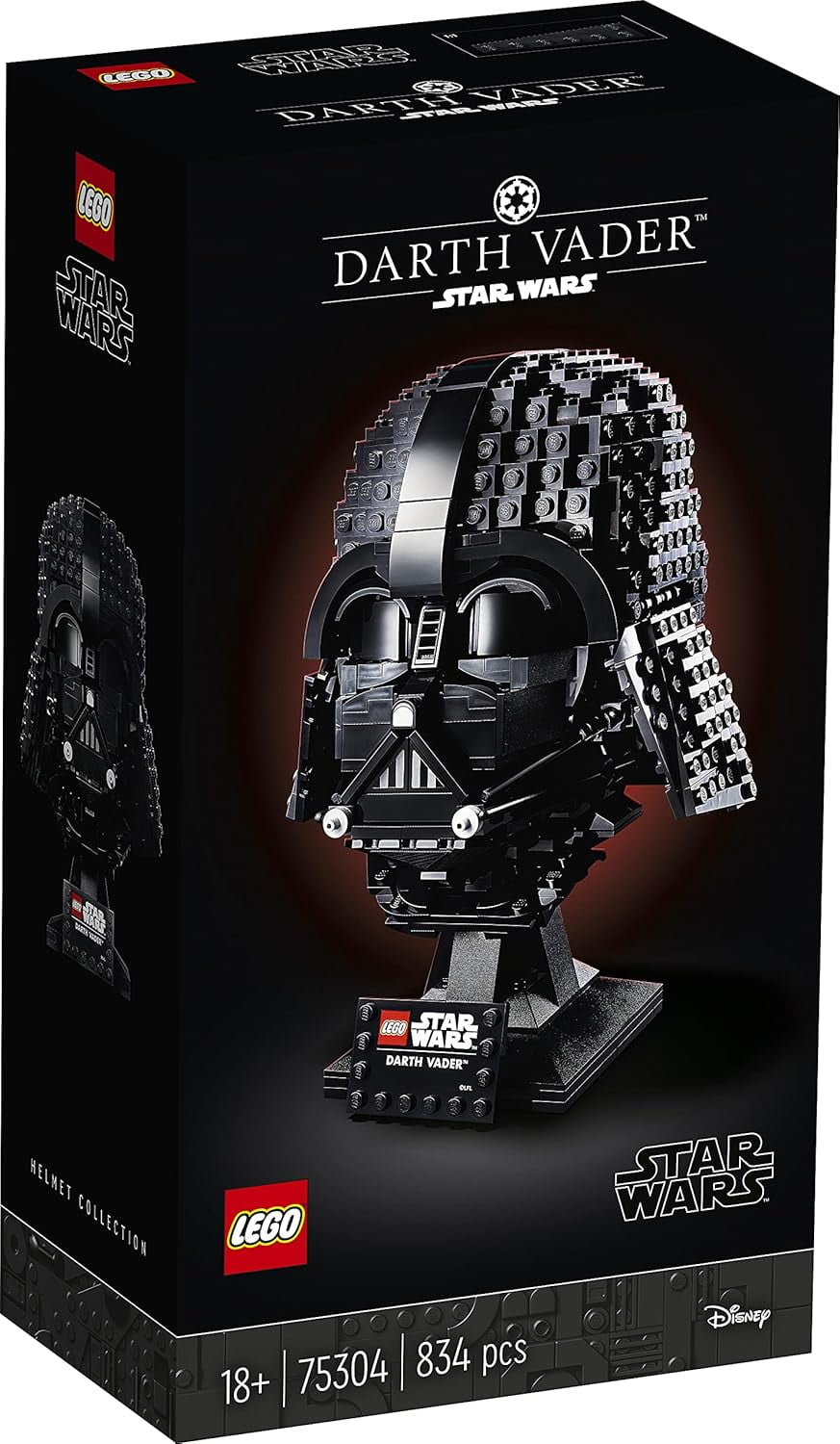 Star Wars Darth Vader Helmet Set, Mask Model Kit for Adults to Build and Display, Collectible Star Wars Home Dcor, 75304