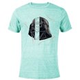 thumbnail image 1 of Star Wars Darth Vader Helmet in Windswept Lines - Short Sleeve Blended T-Shirt for Adults - Customized-Ocean Blue, 1 of 5