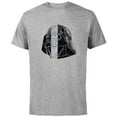 thumbnail image 1 of Star Wars Darth Vader Helmet in Windswept Lines - Short Sleeve Cotton T-Shirt for Adults - Customized-Athletic Heather, 1 of 5