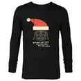 thumbnail image 1 of Star Wars Darth Vader Holiday Santa - Long Sleeve T-Shirt for Men - Customized-Black, 1 of 5