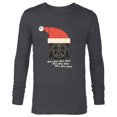thumbnail image 1 of Star Wars Darth Vader Holiday Santa - Long Sleeve T-Shirt for Men - Customized-Charcoal Heather, 1 of 5