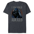 thumbnail image 1 of Star Wars Darth Vader I Am Your Abuelo Retro Día del Padre - Short Sleeve Blended T-Shirt for Adults - Customized-Navy Heather, 1 of 5