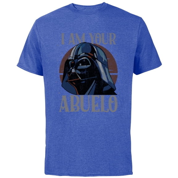 Star Wars Darth Vader I Am Your Abuelo Retro Día del Padre - Short Sleeve Cotton T-Shirt for Adults - Customized-Royal Heather
