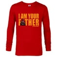 thumbnail image 1 of Star Wars Darth Vader I Am Your Father - Long Sleeve T-Shirt for Men - Customized-New Red, 1 of 5