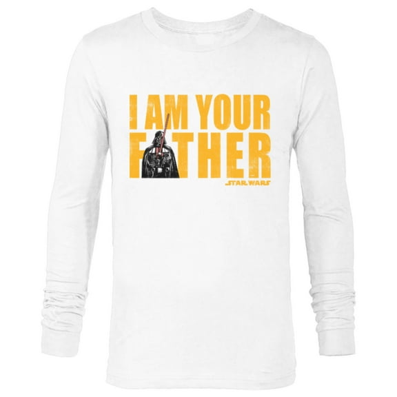 Star Wars Darth Vader I Am Your Father - Long Sleeve T-Shirt for Men - Customized-White
