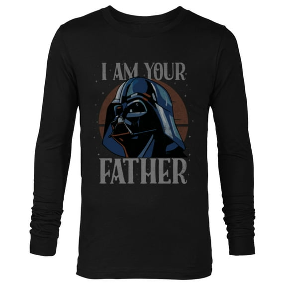 Star Wars Darth Vader I Am Your Father Retro - Long Sleeve T-Shirt for Men - Customized-Black