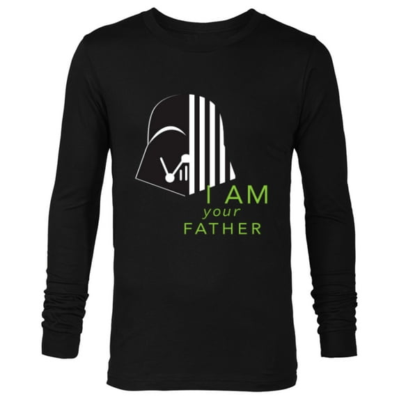 Star Wars Darth Vader I Am Your Father Stylish - Long Sleeve T-Shirt for Men - Customized-Black