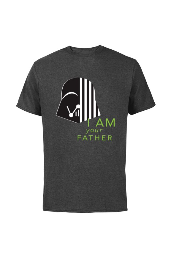 Darth Vader I Am Your Father Stylish - Short Sleeve Cotton T-Shirt for Adults - Customized-Charcoal