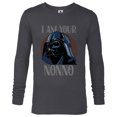 thumbnail image 1 of Star Wars Darth Vader I Am Your Nonno La Festa del Papà - Long Sleeve T-Shirt for Men - Customized-Charcoal Heather, 1 of 5
