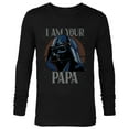 thumbnail image 1 of Star Wars Darth Vader I Am Your Papa Retro Father’s Day - Long Sleeve T-Shirt for Men - Customized-Black, 1 of 5