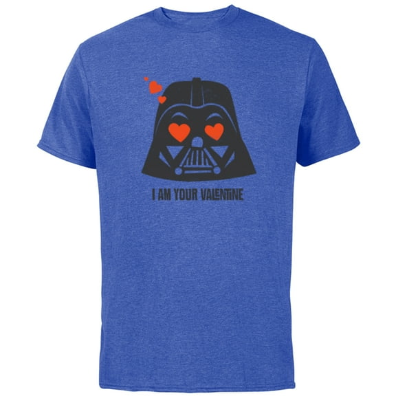 Star Wars Darth Vader I Am Your Valentine - Short Sleeve Cotton T-Shirt for Adults - Customized-Royal Heather