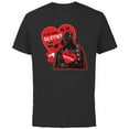 thumbnail image 1 of Star Wars Darth Vader It Is Your Destiny to be My Valentine - Short Sleeve Cotton T-Shirt for Adults - Customized-Black, 1 of 5
