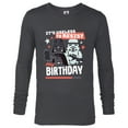 thumbnail image 1 of Star Wars Darth Vader It’s Useless to Resist My Birthday - Long Sleeve T-Shirt for Men - Customized-Charcoal Heather, 1 of 5