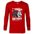thumbnail image 1 of Star Wars Darth Vader It’s Useless to Resist My Birthday - Long Sleeve T-Shirt for Men - Customized-New Red, 1 of 5
