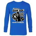 thumbnail image 1 of Star Wars Darth Vader Join the Dark Side Destiny Punk Rock - Long Sleeve T-Shirt for Men - Customized-Navy, 1 of 5