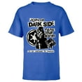 thumbnail image 1 of Star Wars Darth Vader Join the Dark Side Destiny Punk Rock - Short Sleeve T-Shirt for Kids - Customized-Royal, 1 of 5