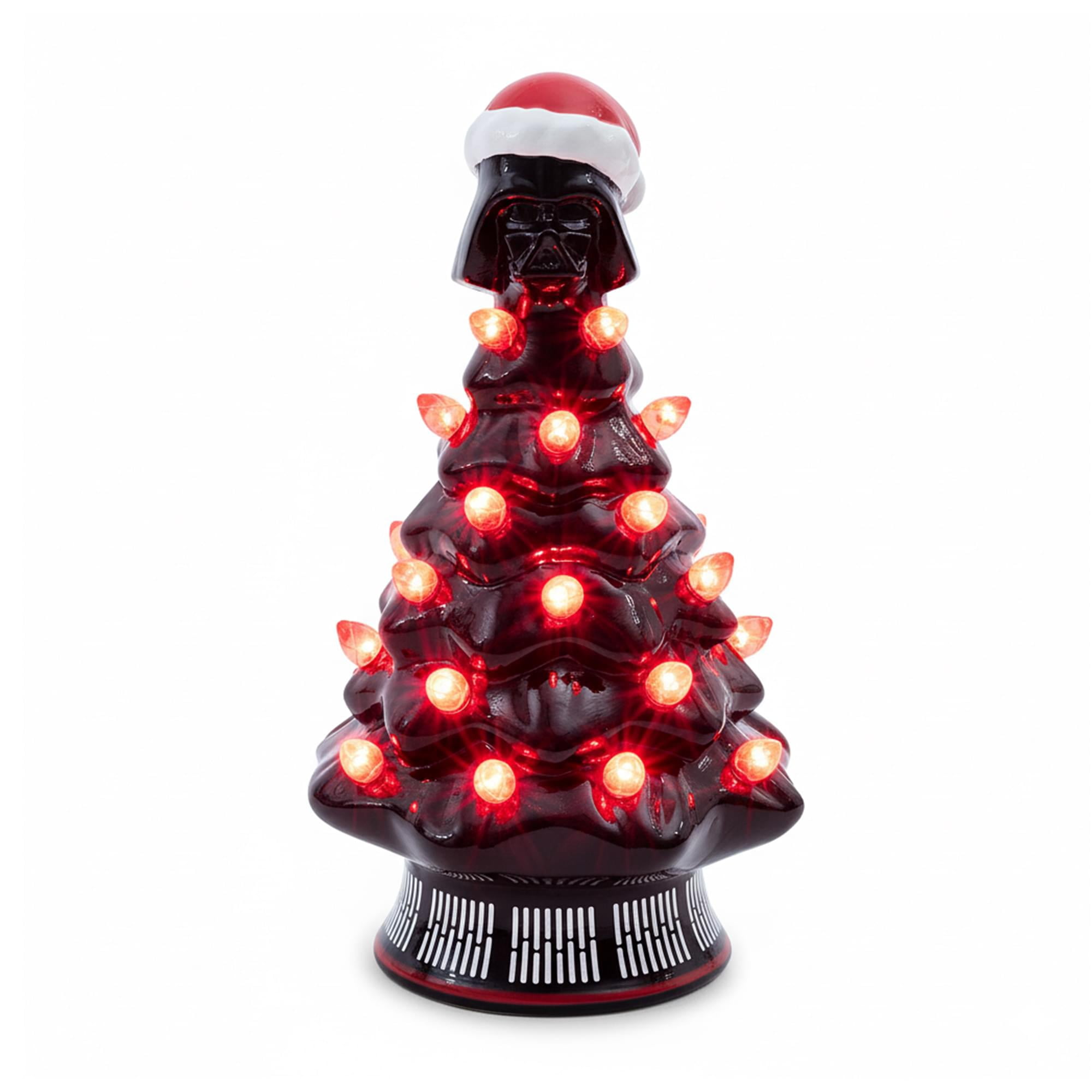 Star Wars Darth Vader Light-Up Ceramic Christmas Tree | 6 Inches
