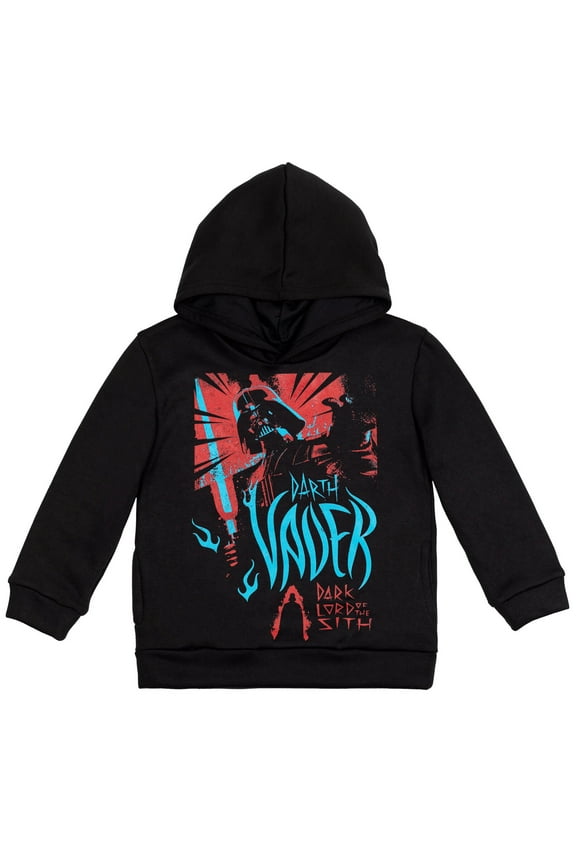 Darth Vader Little Boys Fleece Pullover Hoodie Little Kid to Big