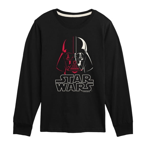 Star Wars - Darth Vader Logo Boys' Long Sleeve Graphic T-Shirt