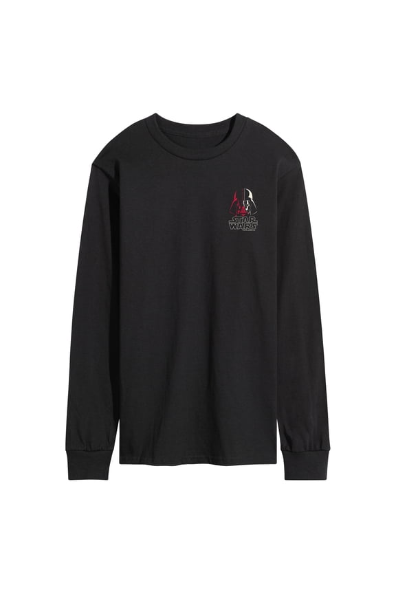 - Darth Vader Logo - Men's Long Sleeve Graphic T-Shirt