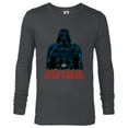 thumbnail image 1 of Star Wars Darth Vader Love is in the Air Valentine’s Day - Long Sleeve T-Shirt for Men - Customized-Charcoal Heather, 1 of 5