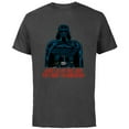 thumbnail image 1 of Star Wars Darth Vader Love is in the Air Valentine’s Day - Short Sleeve Cotton T-Shirt for Adults - Customized-Charcoal, 1 of 5