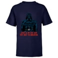 thumbnail image 1 of Star Wars Darth Vader Love is in the Air Valentine’s Day - Short Sleeve T-Shirt for Kids - Customized-Navy, 1 of 5