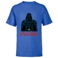 thumbnail image 1 of Star Wars Darth Vader Love is in the Air Valentine’s Day - Short Sleeve T-Shirt for Kids - Customized-Royal, 1 of 5