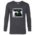 thumbnail image 1 of Star Wars Darth Vader Luke Skywalker Elevator Button Funny - Long Sleeve T-Shirt for Men - Customized-Charcoal Heather, 1 of 5