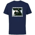 thumbnail image 1 of Star Wars Darth Vader Luke Skywalker Elevator Button Funny - Short Sleeve Cotton T-Shirt for Adults - Customized-Navy, 1 of 5