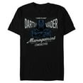 thumbnail image 1 of Star Wars Darth Vader Management Consulting Vintage Standard - Short Sleeve Blended T-Shirt for Adults – Customized-Black, 1 of 5