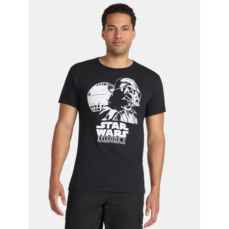 Star Wars Dark Vader Men's and Big Men's Graphic Tee with Short Sleeves, Sizes S-3XL