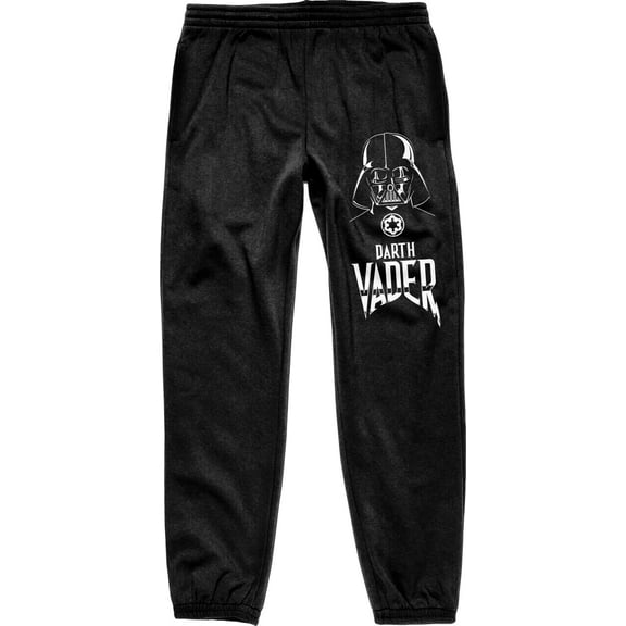 Star Wars Darth Vader Men's Black Graphic Sleep Pajama Pants-M