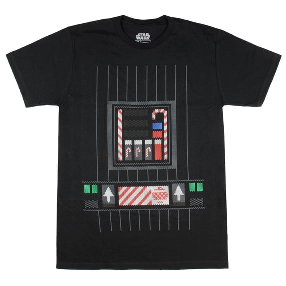 Star Wars Darth Vader Men's Christmas Sweater Costume Tee