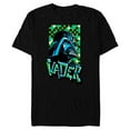 thumbnail image 1 of Star Wars Darth Vader Pixel Art Graffiti Tag Style - Short Sleeve Blended T-Shirt for Adults - Customized-Black, 1 of 5