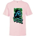 thumbnail image 1 of Star Wars Darth Vader Pixel Art Graffiti Tag Style - Short Sleeve T-Shirt for Kids - Customized-Soft Pink, 1 of 5