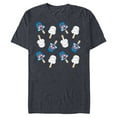 thumbnail image 1 of Star Wars Darth Vader Pops July 4th - Short Sleeve Blended T-Shirt for Adults - Customized-Navy Heather, 1 of 5