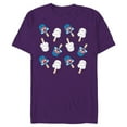 thumbnail image 1 of Star Wars Darth Vader Pops July 4th - Short Sleeve Blended T-Shirt for Adults - Customized-Purple, 1 of 5