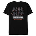 thumbnail image 1 of Star Wars Darth Vader Poses Together We Can Rule the Galaxy - Short Sleeve Blended T-Shirt for Adults - Customized-Black, 1 of 5