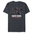 thumbnail image 1 of Star Wars Darth Vader Poses Together We Can Rule the Galaxy - Short Sleeve Blended T-Shirt for Adults - Customized-Navy Heather, 1 of 5