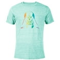 thumbnail image 1 of Star Wars Darth Vader Pride - Short Sleeve Blended T-Shirt for Adults - Customized-Ocean Blue, 1 of 5
