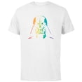 thumbnail image 1 of Star Wars Darth Vader Pride - Short Sleeve Cotton T-Shirt for Adults - Customized-White, 1 of 5